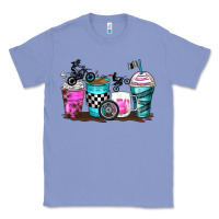 Colony Blue motocross coffee cups Classic Tee - Zillion Design Studio