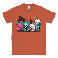 Copper motocross coffee cups Classic Tee - Zillion Design Studio