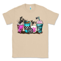 Mushroom motocross coffee cups Classic Tee - Zillion Design Studio