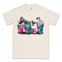 Natural motocross coffee cups Classic Tee - Zillion Design Studio