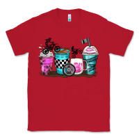Red motocross coffee cups Classic Tee - Zillion Design Studio