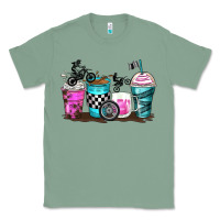 Sage motocross coffee cups Classic Tee - Zillion Design Studio