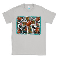 Moon Dust football cross aztec leopard background Classic Tee - RanaPortraitStore