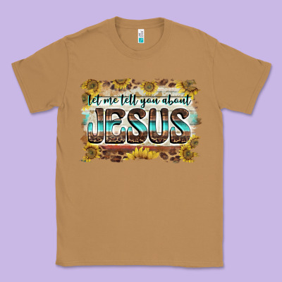 Let Me Tell You About Jesus Classic Tee Designed By Barkaloodesign