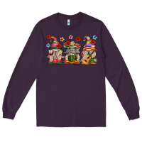 Plum Mexican Gnomes Long Sleeve Tee - texasbilliewilder