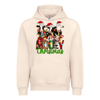 Sandshell christmas three cows mooey christmas Urban Hoodie - MaliasSmallBusiness