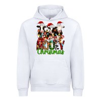 White christmas three cows mooey christmas Urban Hoodie - MaliasSmallBusiness