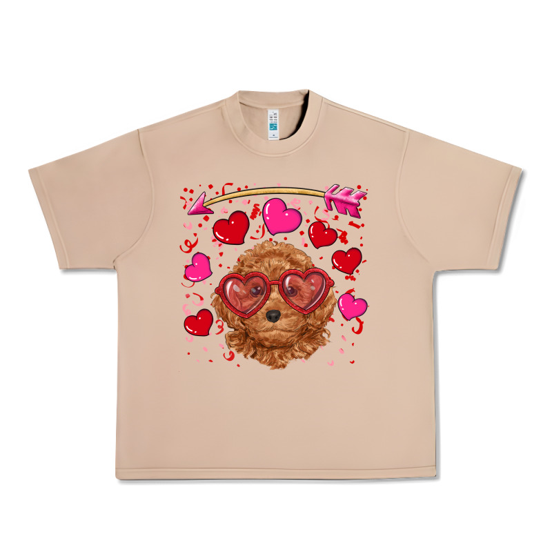 Valentine's Day Toy Poodle Urban Heavy Tee by RanaPortraitStore | Teevron