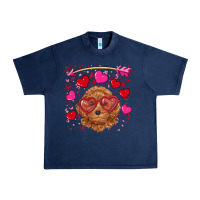 Navy valentine's day toy poodle Urban Heavy Tee - RanaPortraitStore