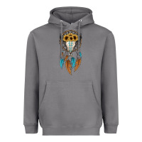 Storm dreamer catcher bull skull Heavyweight Hoodie - JahusDesignShop
