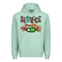 Seafoam service mode on woman version Premium Hoodie - NancyCooperArtShop