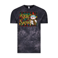 Cloud Black christmas stay Vintage Tee - RanaPortraitStore