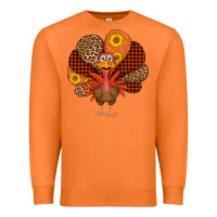 Carrot thanksgiving turkey Premium Sweatshirt - AdoDesignShop