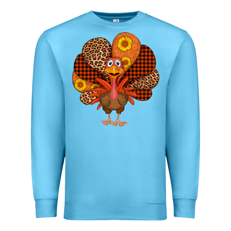 Thanksgiving Turkey Premium Sweatshirt by AdoDesignShop | Teevron