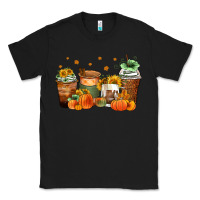 Black fall coffee cups Classic Tee - Zillion Design Studio