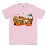 Bubblegum Pink fall coffee cups Classic Tee - Zillion Design Studio