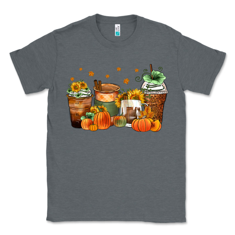 Fall Coffee Cups Classic Tee by Zillion Design Studio | Teevron