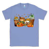 Colony Blue fall coffee cups Classic Tee - Zillion Design Studio