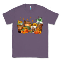 Lavender fall coffee cups Classic Tee - Zillion Design Studio