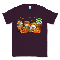 Plum fall coffee cups Classic Tee - Zillion Design Studio