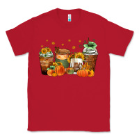 Red fall coffee cups Classic Tee - Zillion Design Studio