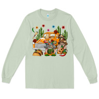 Matcha Mexican Gnome Truck Long Sleeve Tee - texasbilliewilder