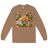 Toasted Coconut Mexican Gnome Truck Long Sleeve Tee - texasbilliewilder