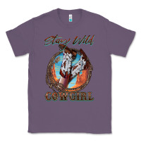 Lavender Stay Wild Cowgirl Classic Tee - FaDigitalArtStudio