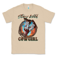 Mushroom Stay Wild Cowgirl Classic Tee - FaDigitalArtStudio