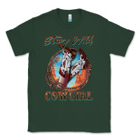 Sports Green Stay Wild Cowgirl Classic Tee - FaDigitalArtStudio