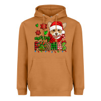 Meerkat merry pawmas christmas corgi Heavyweight Hoodie - Jasminsmagicworld