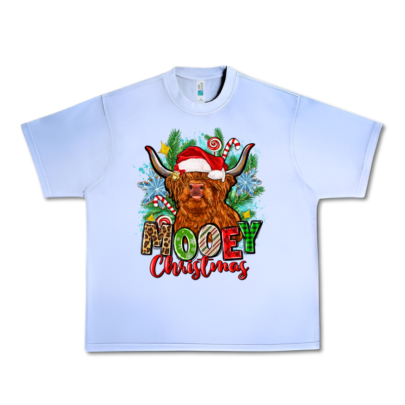 Mooey Christmas Urban Heavy Tee by Zillion Design Studio | Teevron