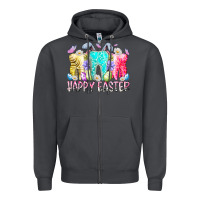 Smoke happy easter tooth Zipper Hoodie - RacoonDesign