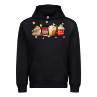 Black christmas coffee Urban Hoodie - MaliasSmallBusiness