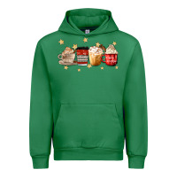 Emerald christmas coffee Urban Hoodie - MaliasSmallBusiness