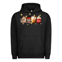 Pigment Black christmas coffee Urban Hoodie - MaliasSmallBusiness