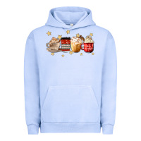 Pigment Grape Ice christmas coffee Urban Hoodie - MaliasSmallBusiness