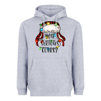 Heather Grey you serious clark Heavyweight Hoodie - Jasminsmagicworld