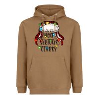 Toasted Coconut you serious clark Heavyweight Hoodie - Jasminsmagicworld