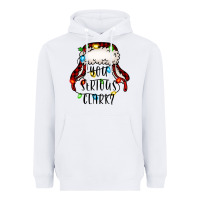 White you serious clark Heavyweight Hoodie - Jasminsmagicworld