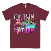 Burgundy Cruisin' for my birthday Classic Tee - texasbilliewilder