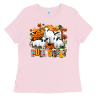 Bubblegum Pink bull sheet Ladies Tee - AdoDesignShop
