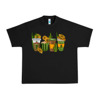 Black cactus coffee cups Urban Heavy Tee - texasbilliewilder