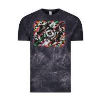 Cloud Black cowhide and serape background Vintage Tee - RanaPortraitStore