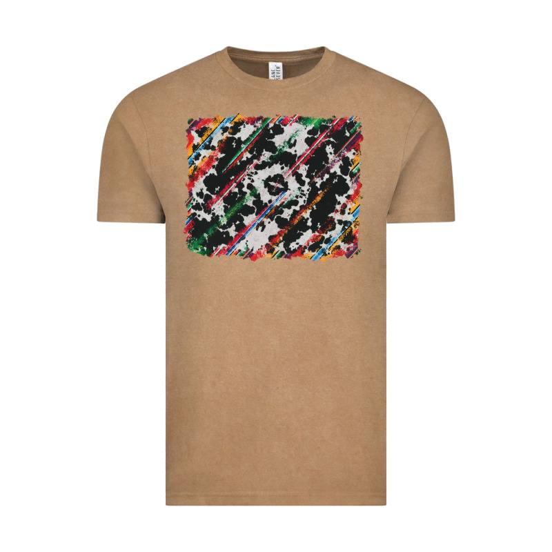 Cowhide And Serape Background Vintage Tee by RanaPortraitStore | Teevron