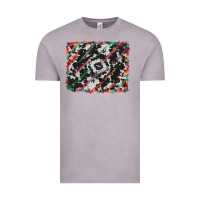 Vintage Zinc cowhide and serape background Vintage Tee - RanaPortraitStore