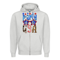 Dove Grey part in the usa Zipper Hoodie - HRA Design Shop