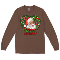 Chestnut merry christmas santa Long Sleeve Tee - RanaPortraitStore