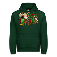 Forest Green christmas  teacher Urban Hoodie - MaliasSmallBusiness