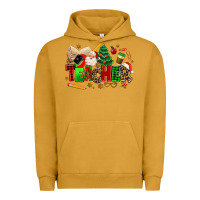 Pigment Peanut Butter christmas  teacher Urban Hoodie - MaliasSmallBusiness
